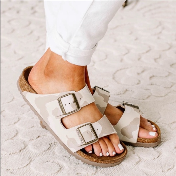 Birkenstock Shoes - Birkenstock Arizona Camo Sand 38 / 7 - 7.5